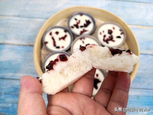 婆婆做红糖发糕,怎样做的大米发糕又软又糯又劲道