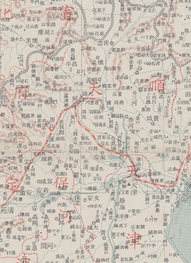 清朝时顺天府是现在什么地方,顺天府与直隶