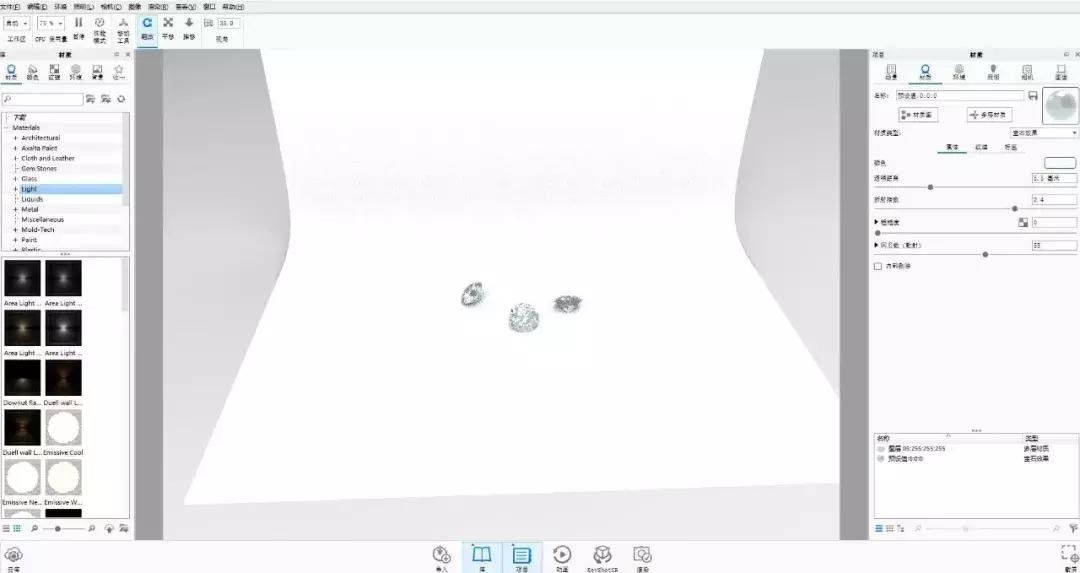 天价钻石,keyshot钻石渲染