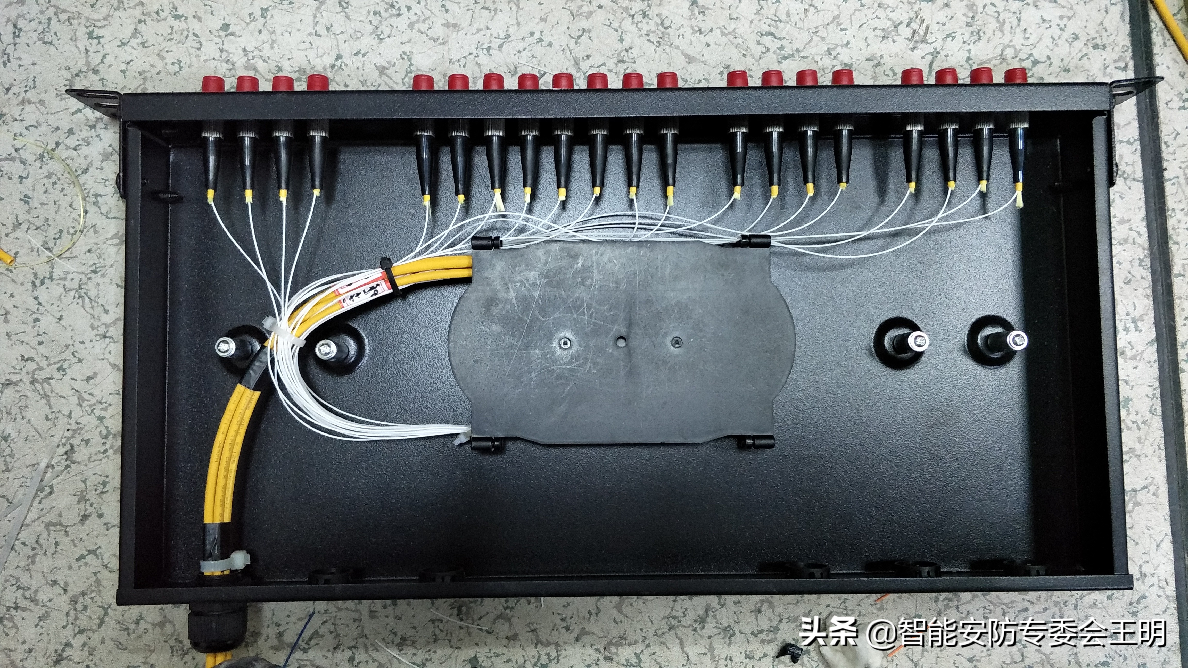 新型光纤熔接施工案例,风电场光纤熔接图纸