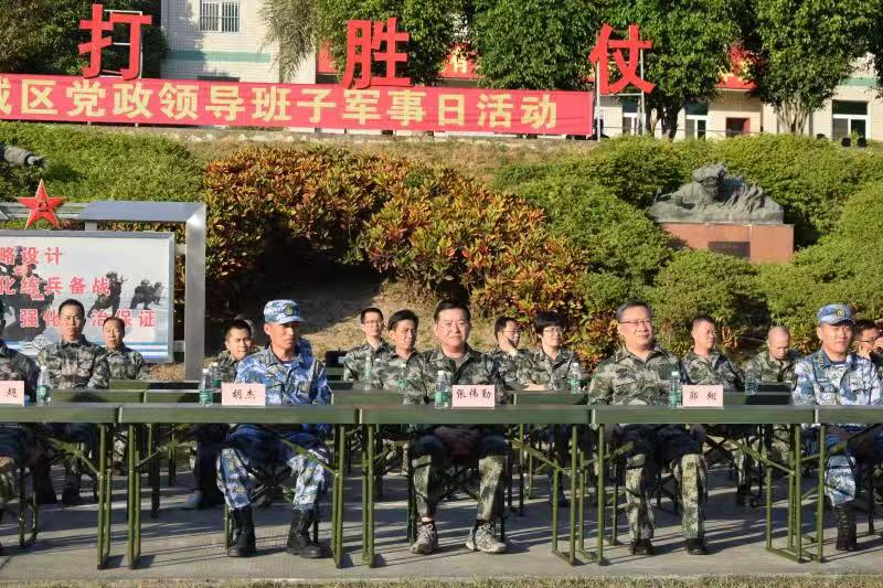 军营帐里*党**委议军练兵场上领导淬炼——广东省揭阳市榕城区*党**委领导到驻军召开议军会及过军事日活动实录