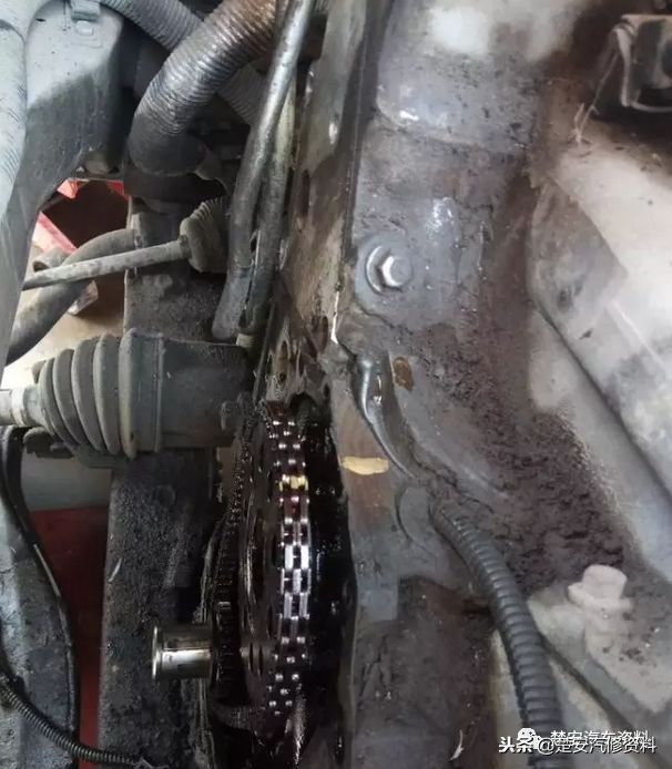老君威正时链条多少公里更换,别克君威更换正时链条后出现异响