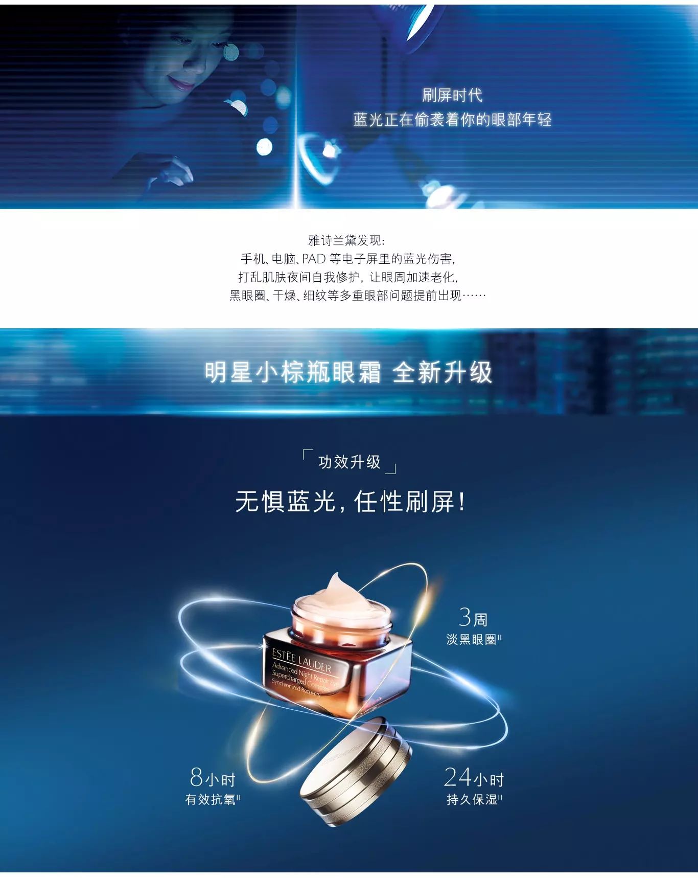 护肤雅诗兰黛眼霜,雅诗兰黛七天日记眼霜