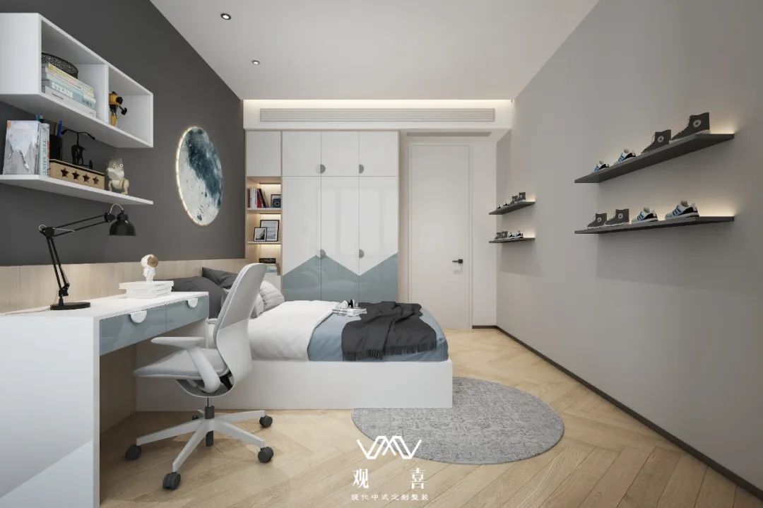 墨·白,两种极致色彩打造令人惊艳意式极简风的家