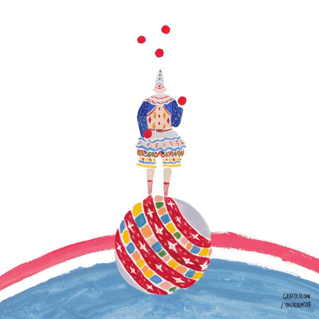 好看的动图系列,日本插画师ekuboon作品手绘