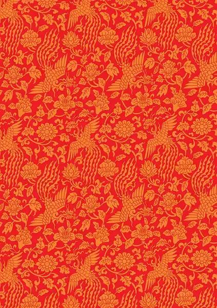 庄重华美的中国古典纹样,东方纹样图植物