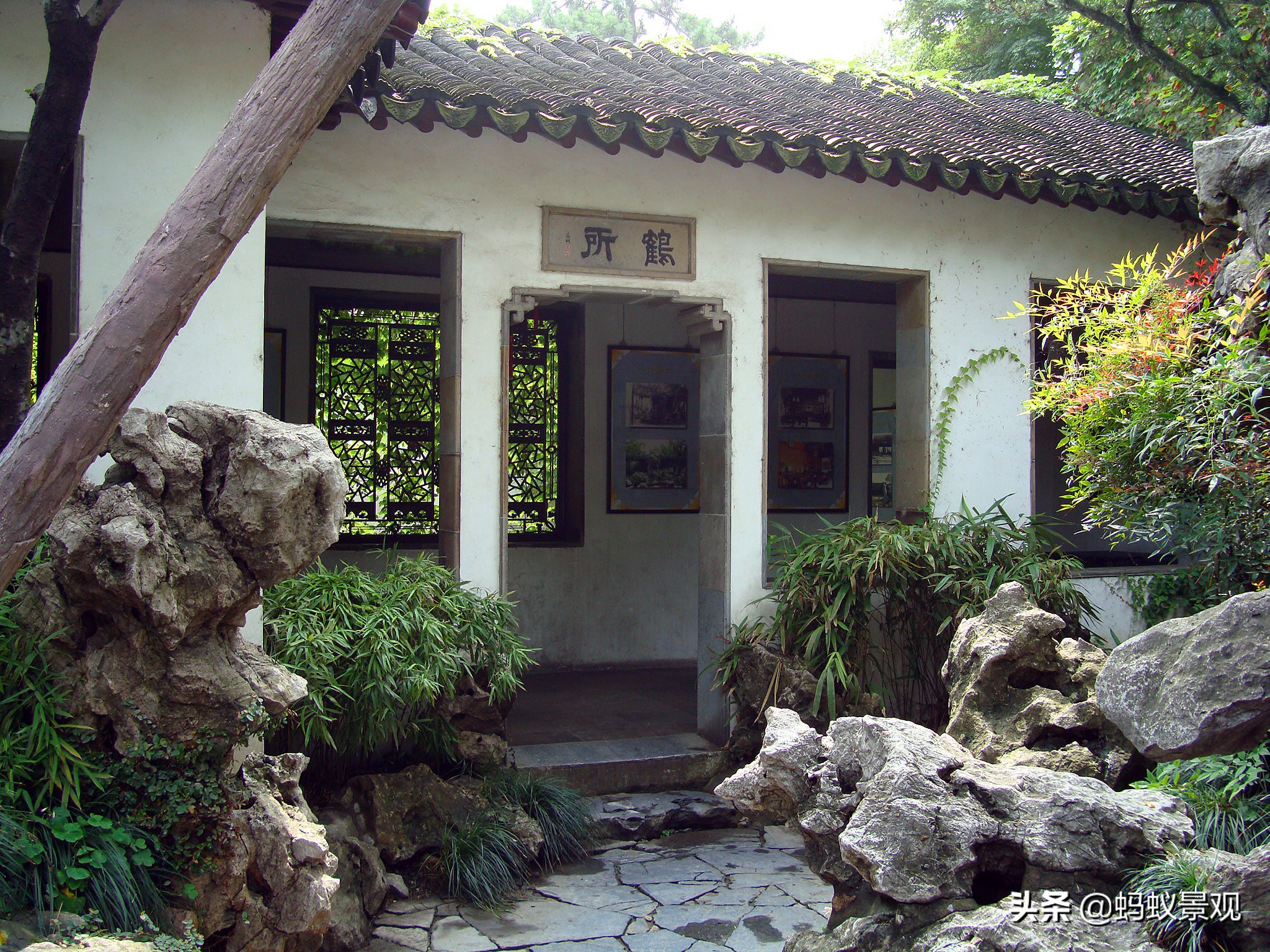 留园建筑分布图,留园建筑艺术分析