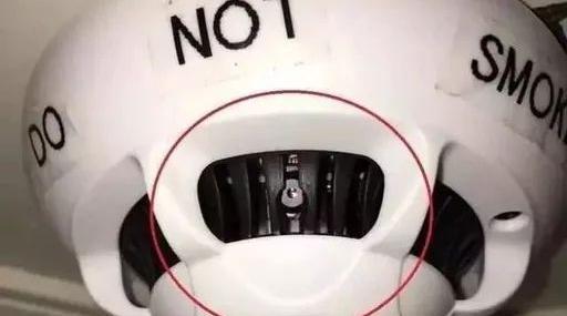 烟感探测器针孔摄像头,带烟感的摄像头