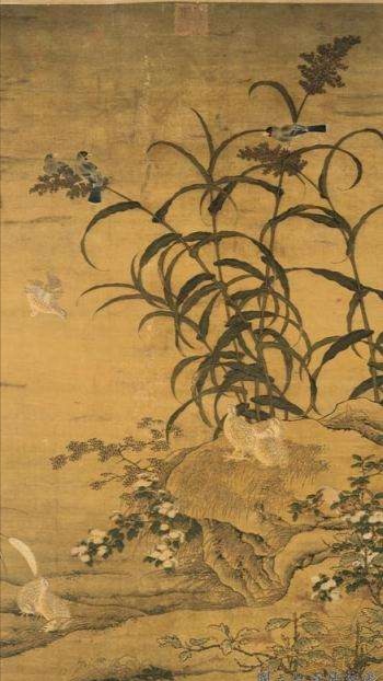 大师国画菊花作品欣赏,国画中的菊花图片