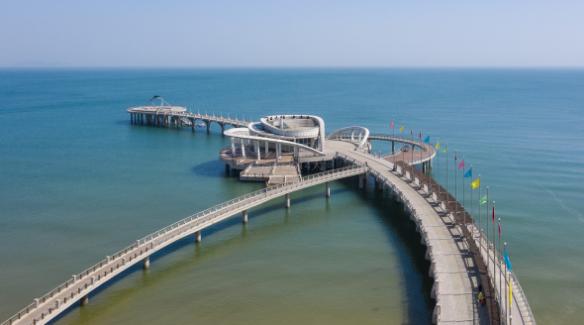 中国最长的海上桥是哪座桥,中国最长的水上木质栈桥
