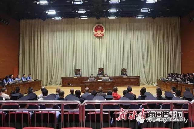 【扫黑除恶进行时】大快人心！甘肃这些涉黑涉恶团伙都判了多名“黑老大”领刑