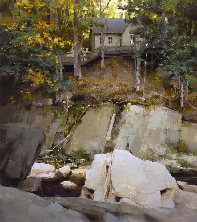 中俄友好美术作品,俄罗斯画家的油画艺术美到极致