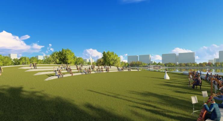 钱塘新区的东湖与金沙湖比较,钱塘区金沙湖规划