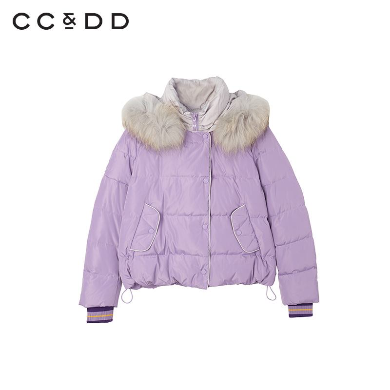 适合矮个子简单大方的羽绒服,小个子短款羽绒服女款爆款