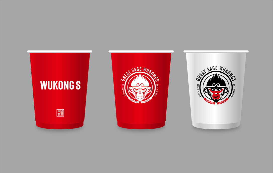 国风t恤男装国潮悟空,衣服国潮小众品牌悟空