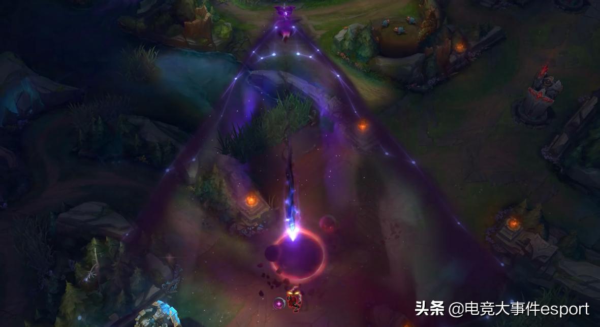 lol烬皮肤死兆星技能,英雄联盟手游死兆星烬大招特效