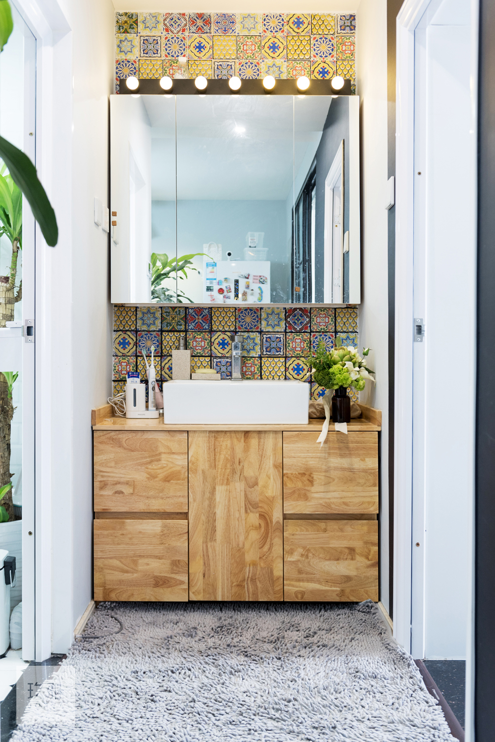 石家庄现代简约设计案例,春意盎然装修风格