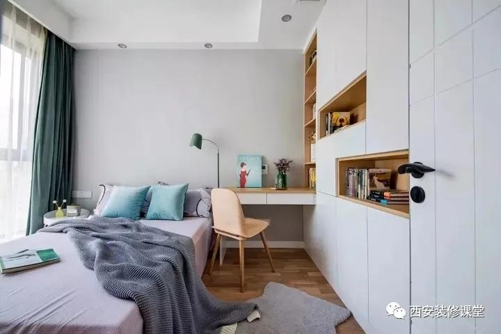 卧室放不下床头柜怎么办,卧室放不下床头柜6种形式搞定