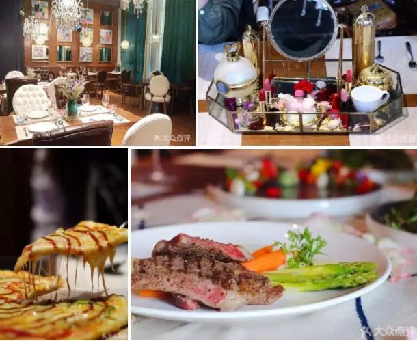 适合情侣去的餐厅氛围感西餐,约会圣地法式浪漫的氛围感西餐厅