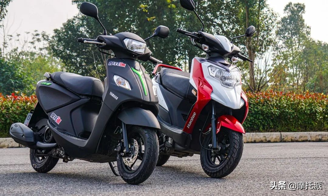 雅马哈巧格125i对比豪爵eagle,豪爵eagle125