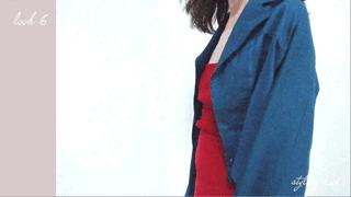 经典青色西装套裙秋冬穿搭,秋冬黑色西装连衣裙穿搭技巧