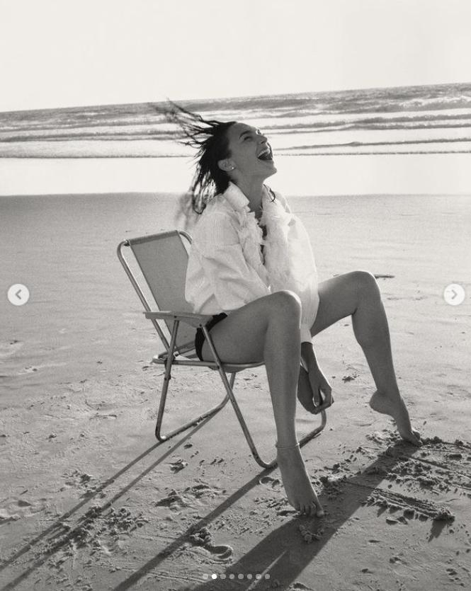 神力女超人曝光,盖尔加朵健身