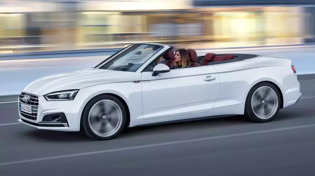 2018奥迪a5cabriolet敞篷2手,奥迪a5sportback45tfsi四驱版