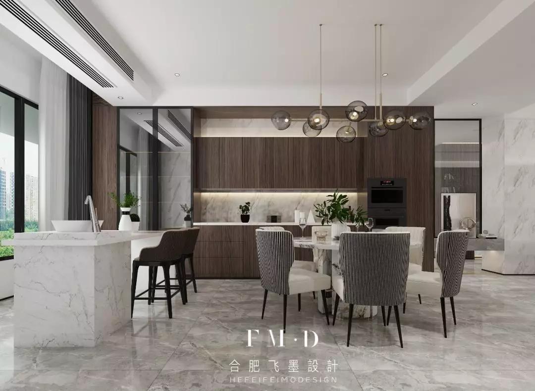 180平大平层轻奢5室两厅三卫装修,180平大平层2000一平的装修效果