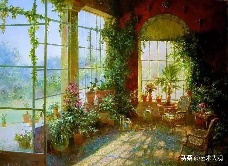 尤里奥布霍夫国画,尤里奥布霍夫作品