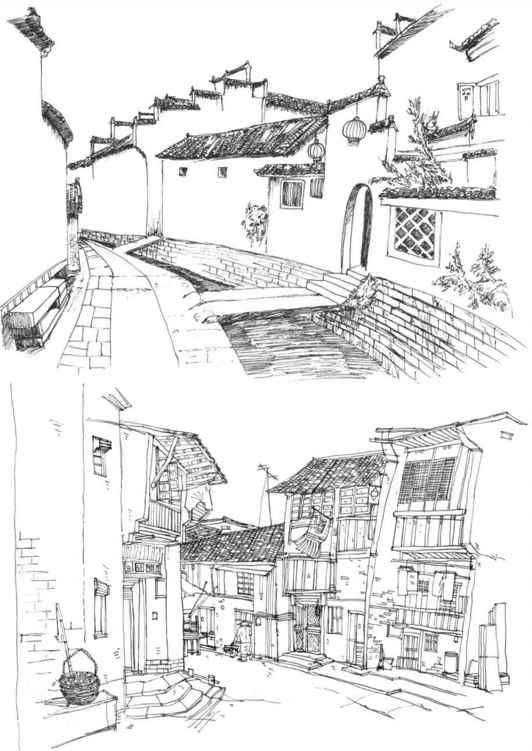速写风景初学者入门教程,速写风景初学者入门教程植物
