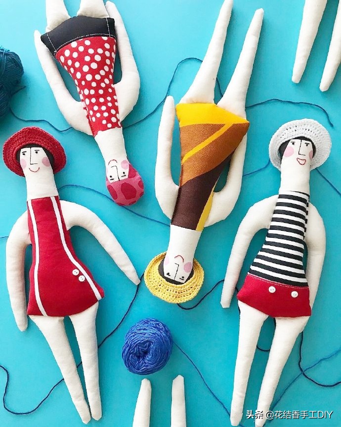 什么毛线钩织娃娃好看,毛线钩织什么花放花瓶好看