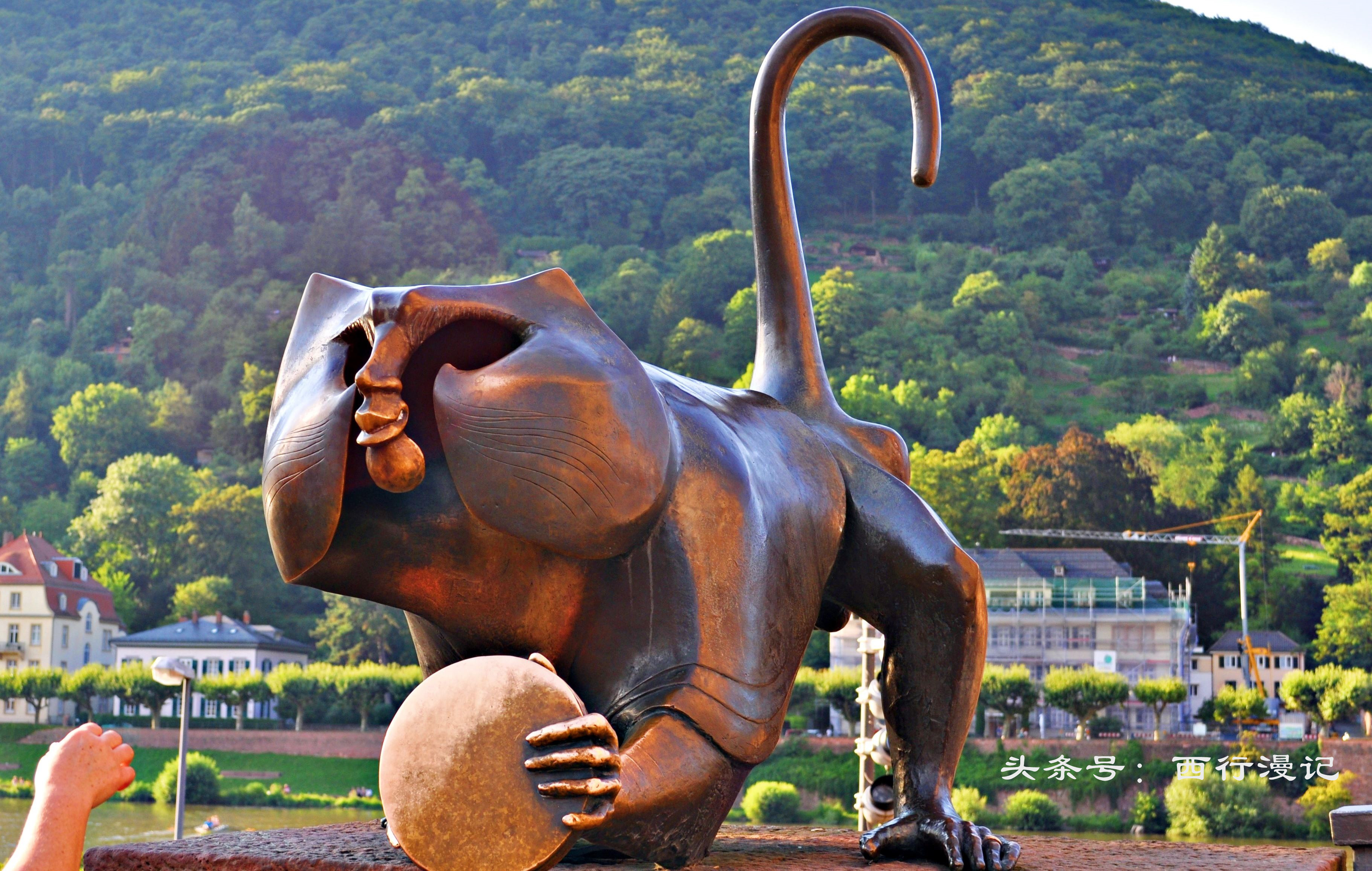 德国最美古城海德堡,青山绿水间的德国古城