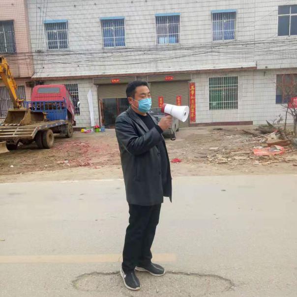 南阳社旗：“喇叭支书”周克平：战“疫”一线践初心