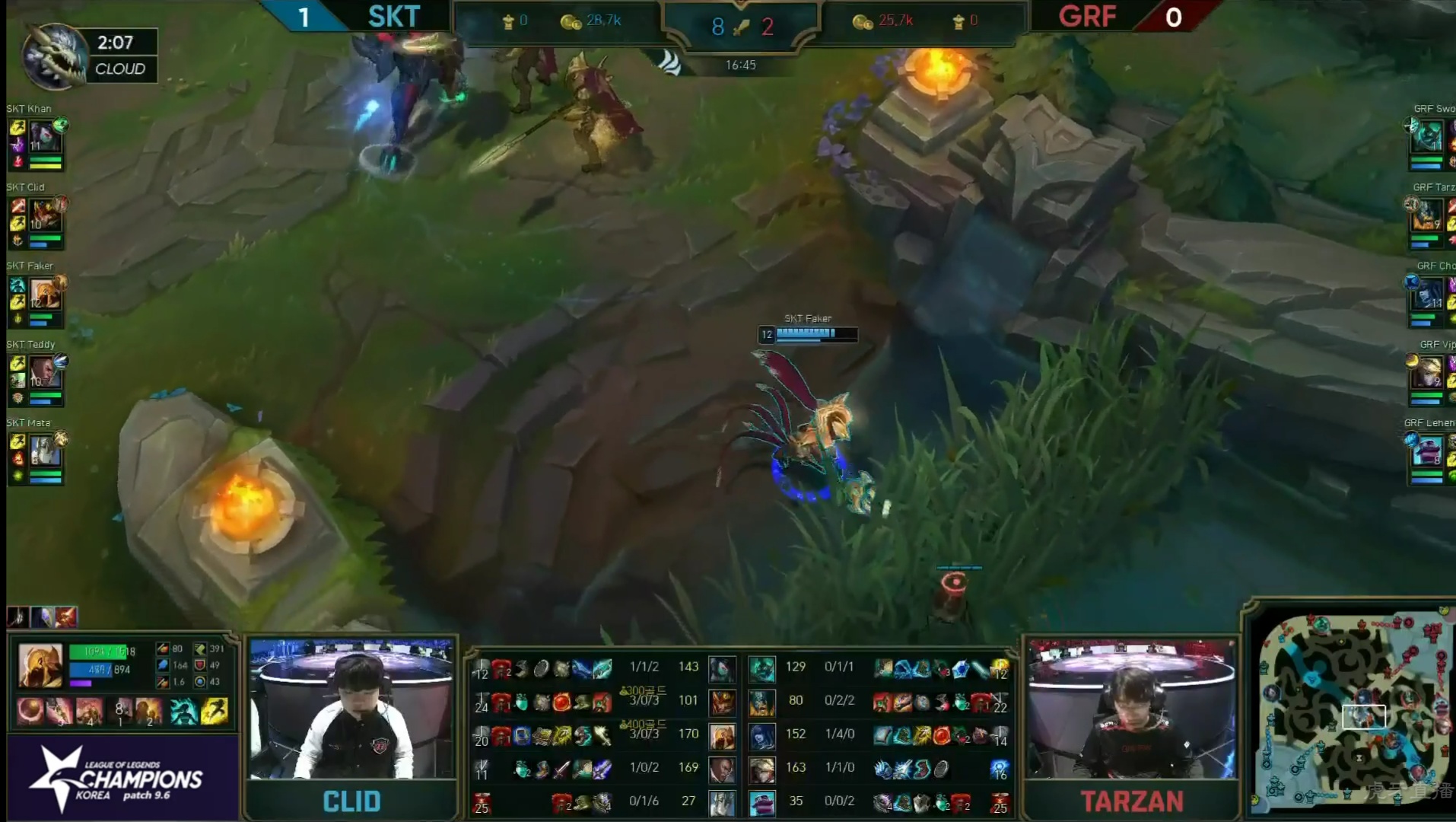 SKT重新统治LCK赛区，零封GRF战队，赛前毒奶起到了关键作用