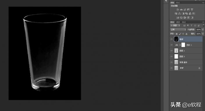 ps教程利用通道抠取透明的玻璃杯,ps怎么利用通道抠取透明物体