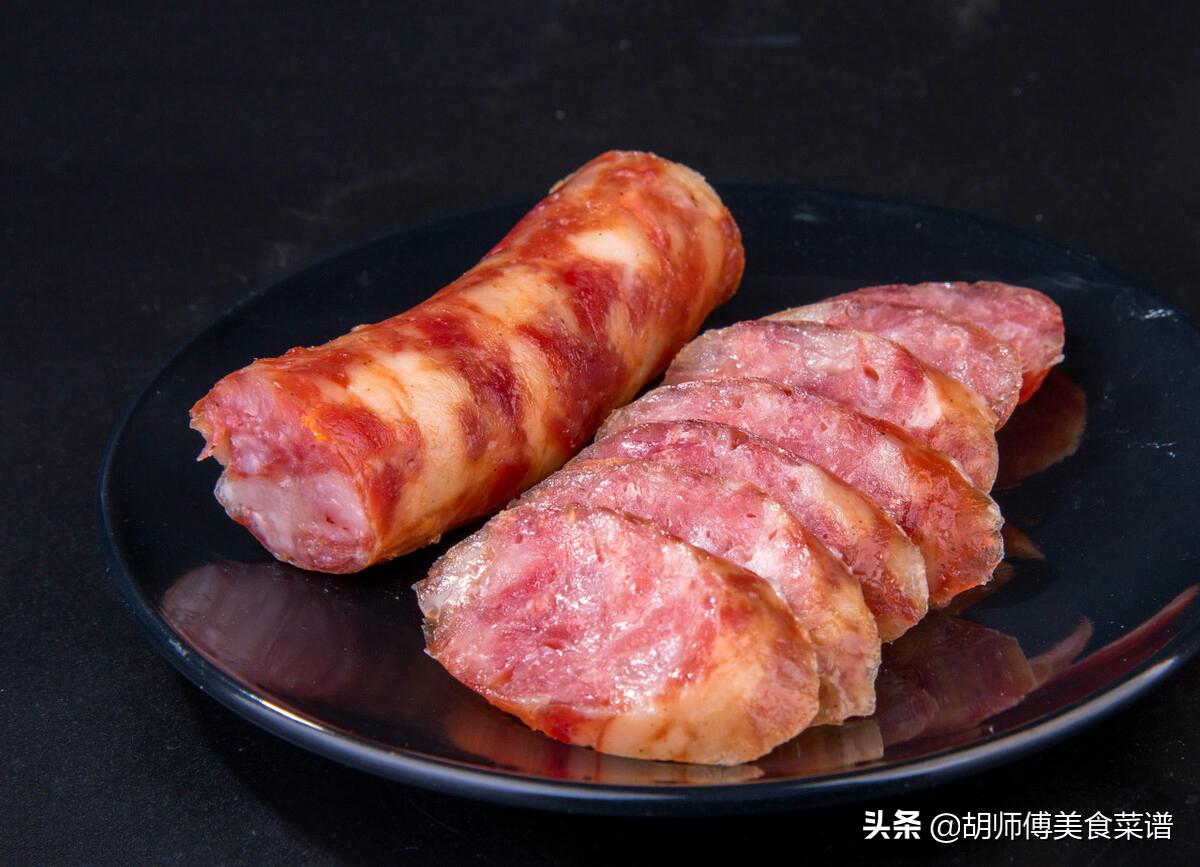 晒的香肠放冷藏长白霜了怎么弄,晒好的香肠用焯水吗