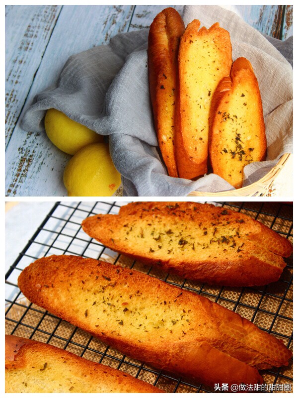 只需一口便爱上的蒜香法棍片