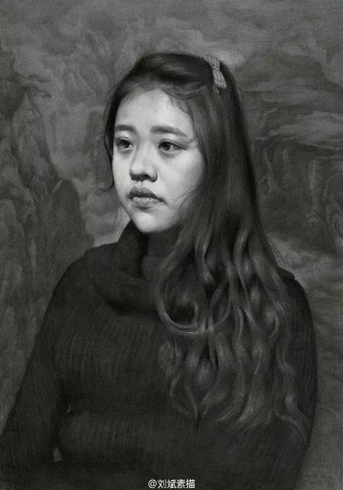 女孩学素描有前途吗,学国画和素描哪个更有前途