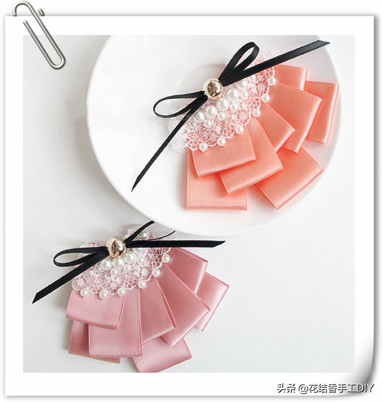 蝴蝶结发饰手工制作简单,蝴蝶结发饰diy教程网红大蝴蝶结