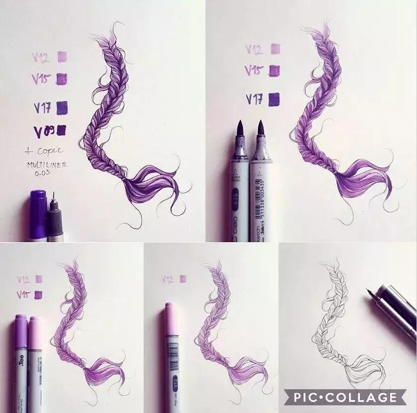 初学者如何选择马克笔的色系,马克笔的常用技法有哪三种