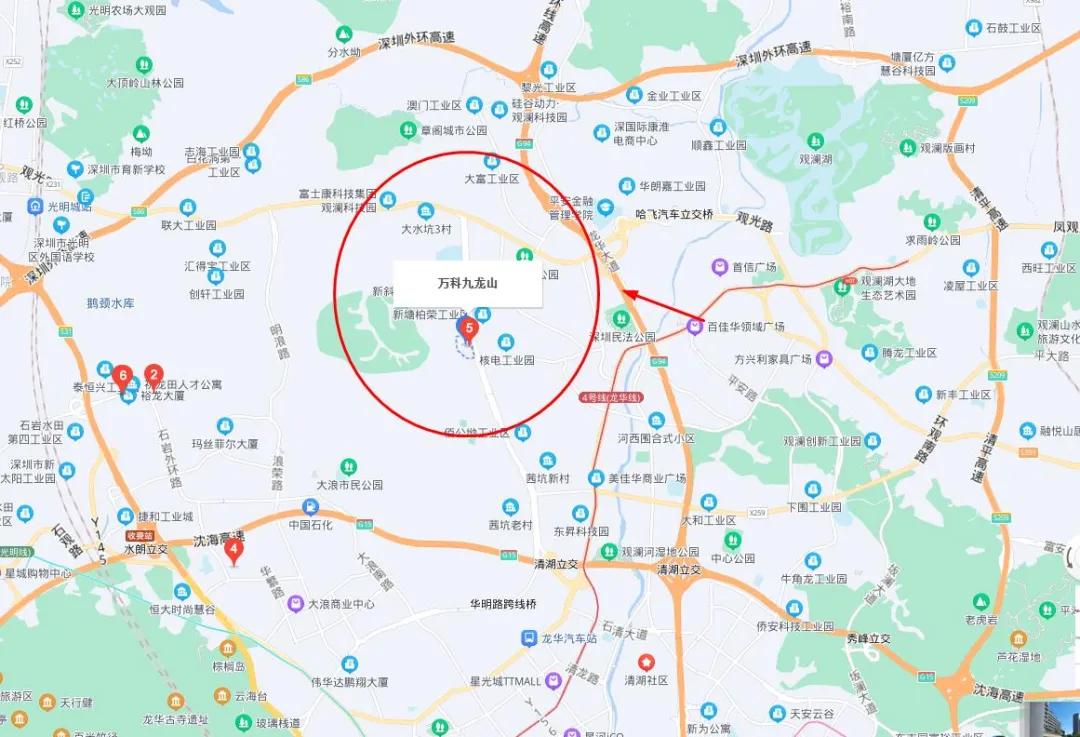 华为与龙华,霸气华为