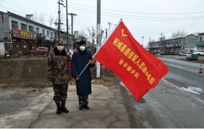 商丘柘城县疫情防控,抗击疫情警民团结
