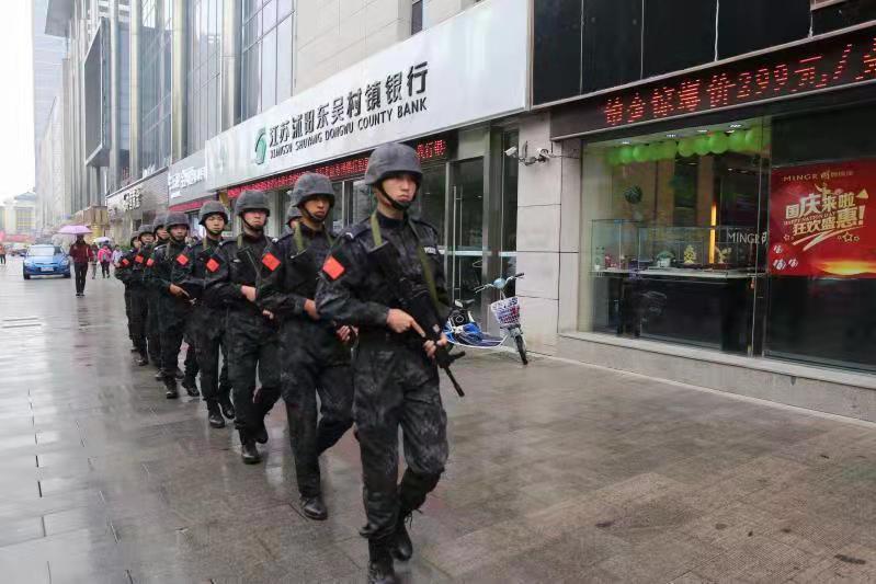 织密巡逻防控网提升群众安全感,宿迁安保维稳工作