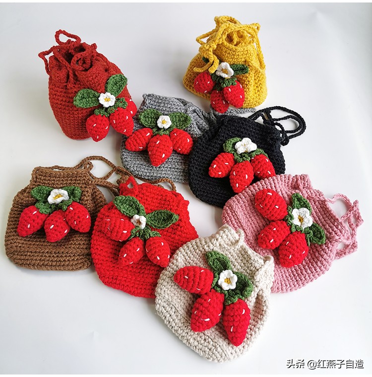 森系手工饰品编织,纯手工编织复古小饰品