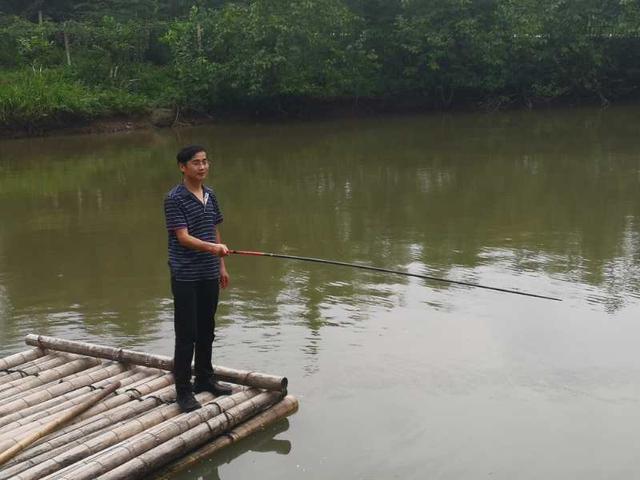 垂钓都江堰桃花岛,都江堰桃花岛