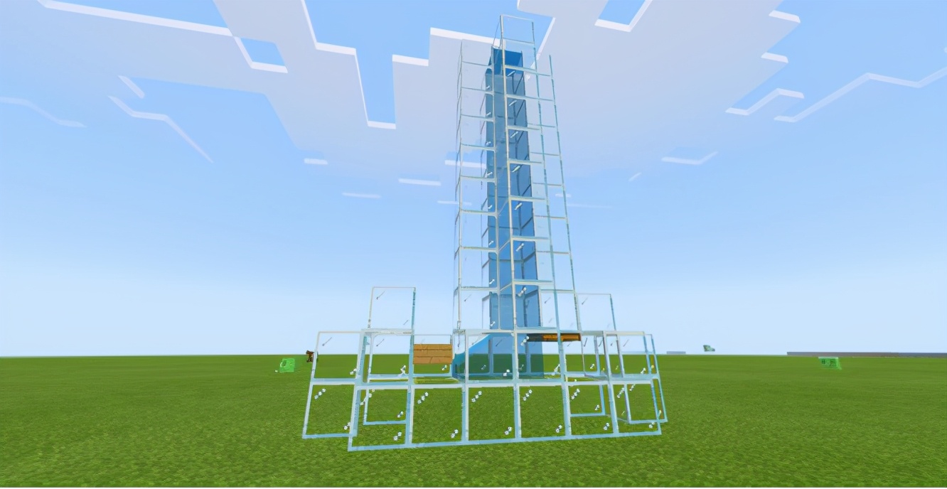 我的世界黑科技防御塔建造,十倍奉还