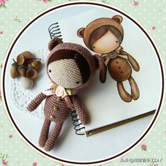 织女手工编织小东西的毛是什么,织女手工编织小皮筋