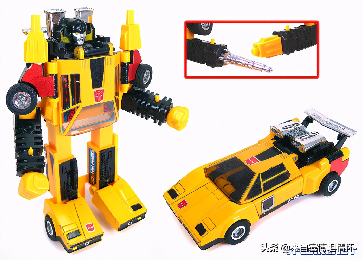 变形金刚g1大黄蜂汽车,变形金刚g1汽车大师原型车