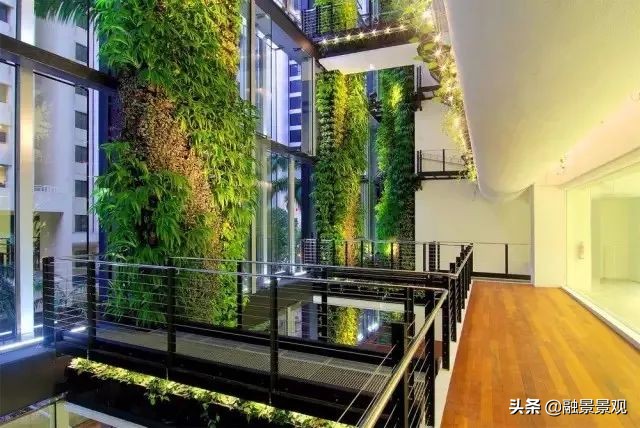 景观设计遇到高墙,景观设计在建筑中的设计