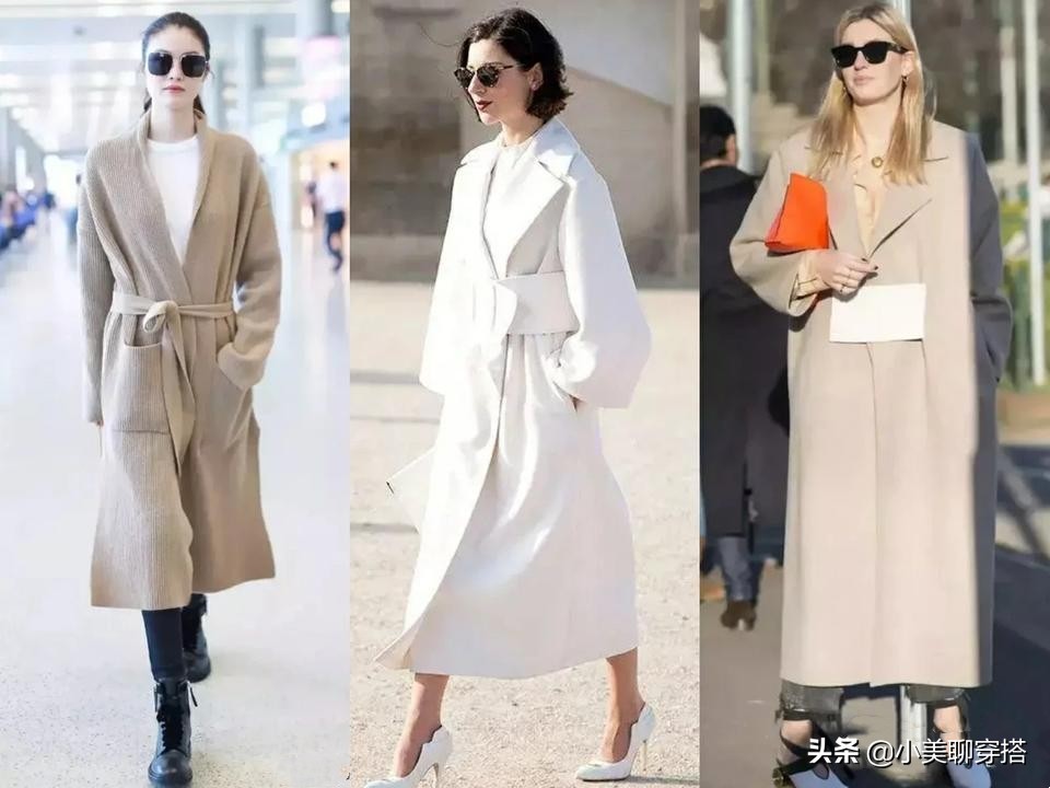 让自己有气质穿衣打扮,欧美风双面呢大衣搭配